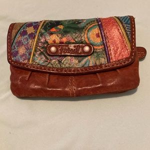 Vintage Fossil Leather Wallet